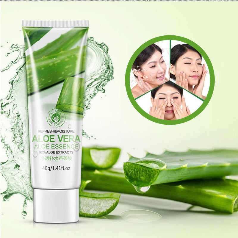 Hydrating Aloe Vera Gel Oil Control Moisturizing to Blackhead Shrinking Pore After Sun Soothing Skin Care Hydrating Aloe Vera Gel Oil Control Moisturizing to Blackhead Shrinking Pore After Sun Soothing Skin Care